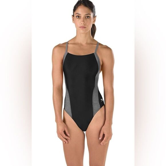 Speedo Women's Swimsuit One Piece Prolt Flyback Solid Adult Team Colors - Picture 4 of 7